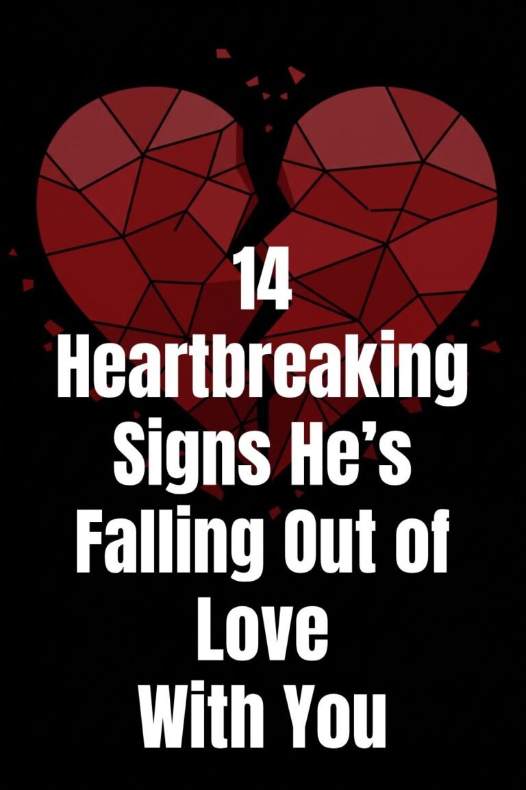 💔14 Heartbreaking Signs He’s Falling Out of Love With You - Lovethentic