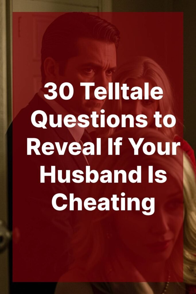 30 Telltale Questions to Reveal If Your Husband Is Cheating Lovethentic