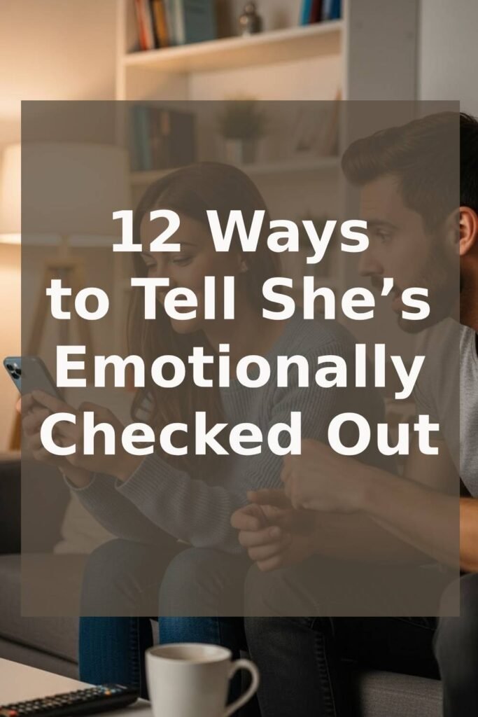 12 Ways to Tell She’s Emotionally Checked Out
