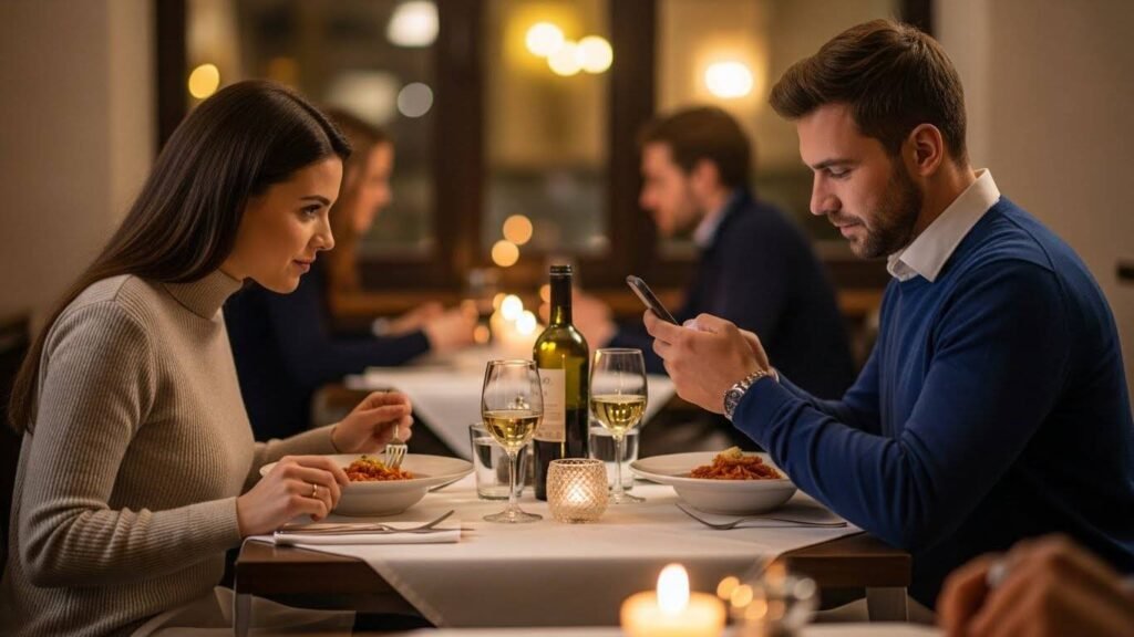 3. He Avoids Quality Time