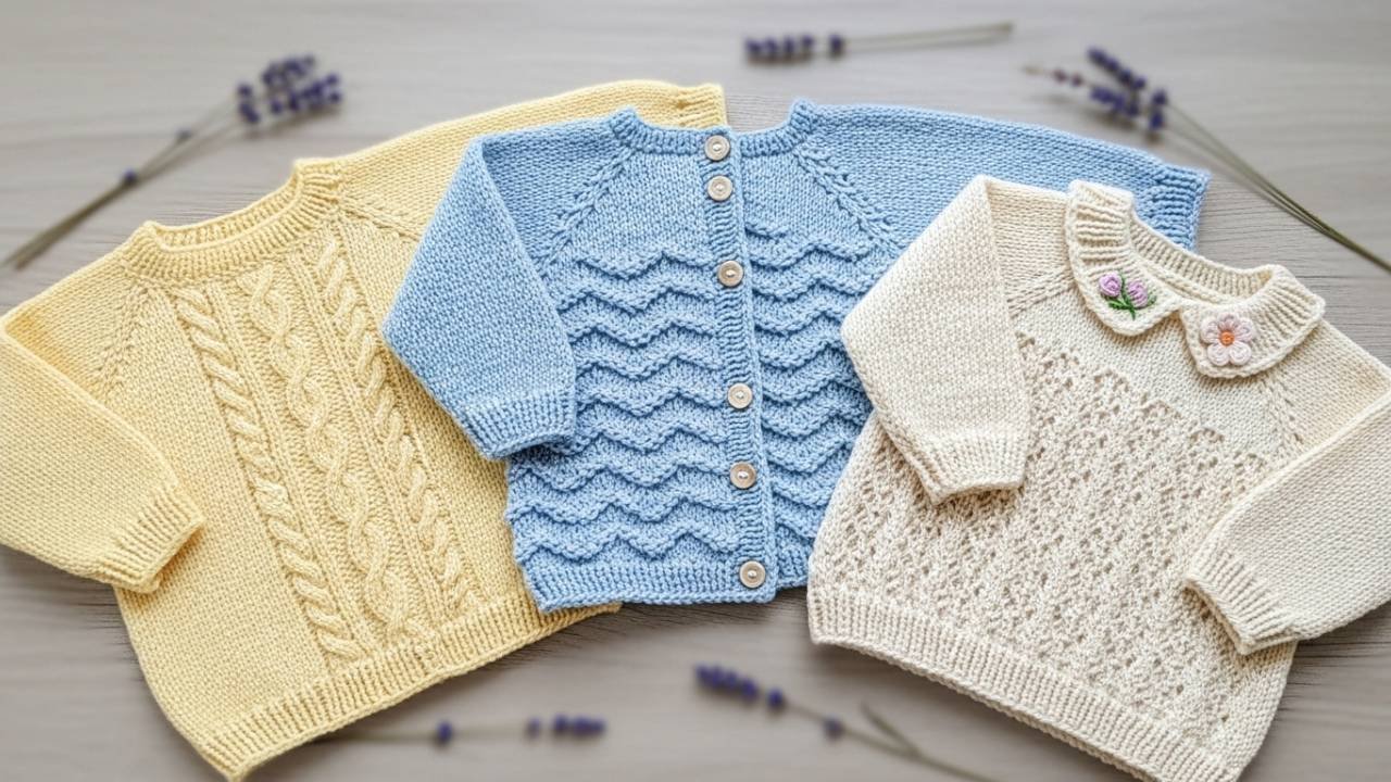 Hand-Knitted or Crocheted Shawls