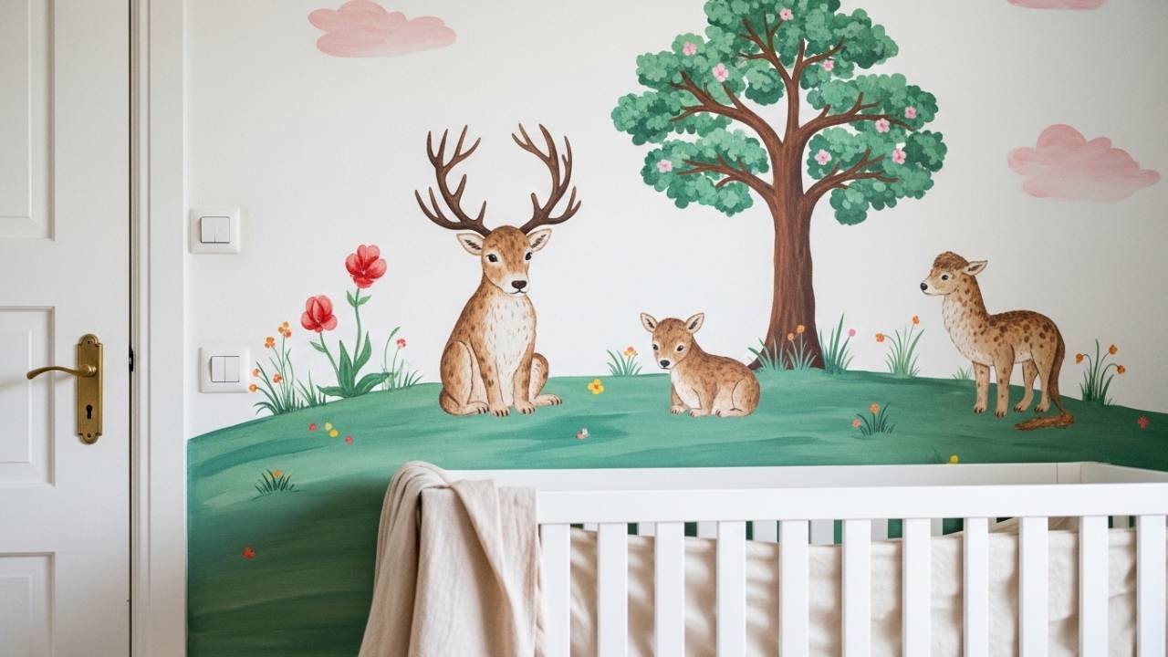Hand-Painted Nursery Art