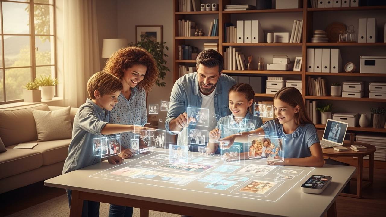 The Digital Family Archive