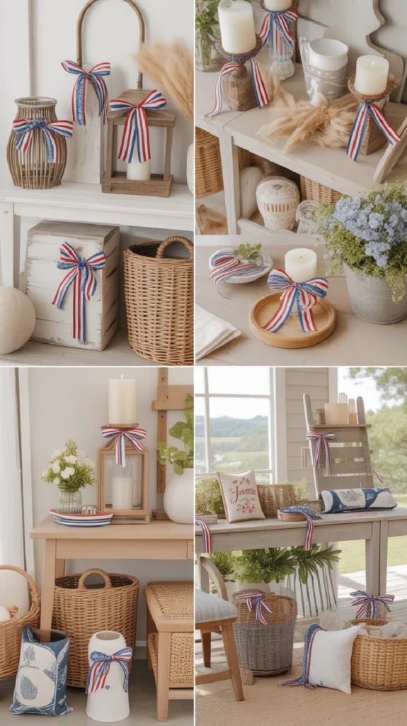 Add Ribbon to Everyday Household Items