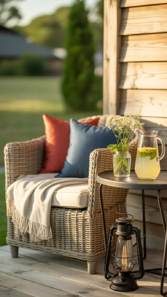 Create One Cozy Seating Corner