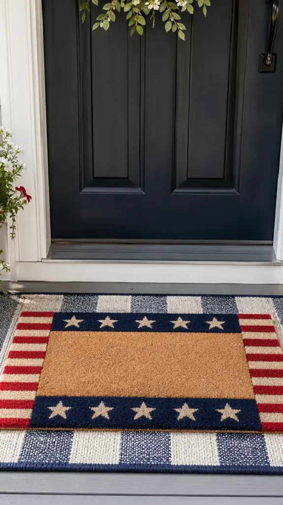 Create a Layered Doormat Look