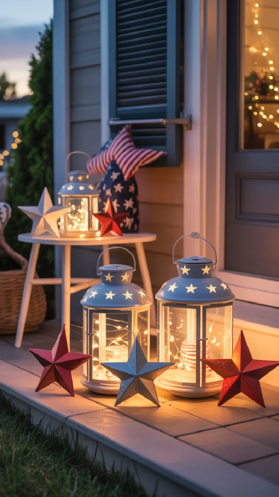 Create a Star Lantern Corner