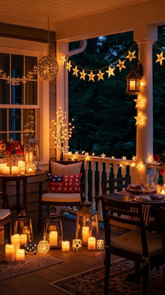 Finish with an Evening Glow Setup