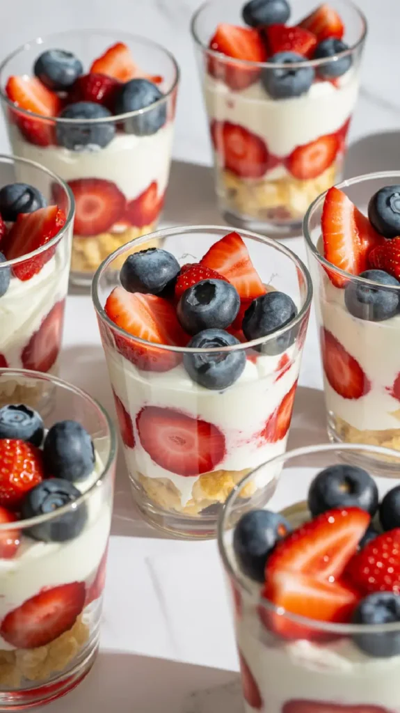 Mini Berry Trifles
