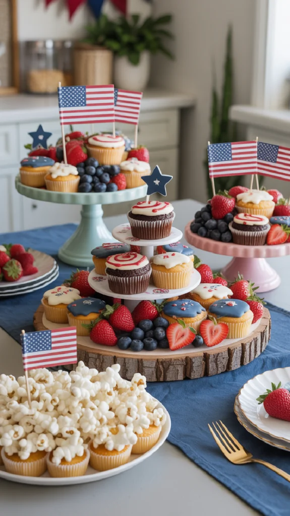 Style a Dessert Display Like a Centerpiece