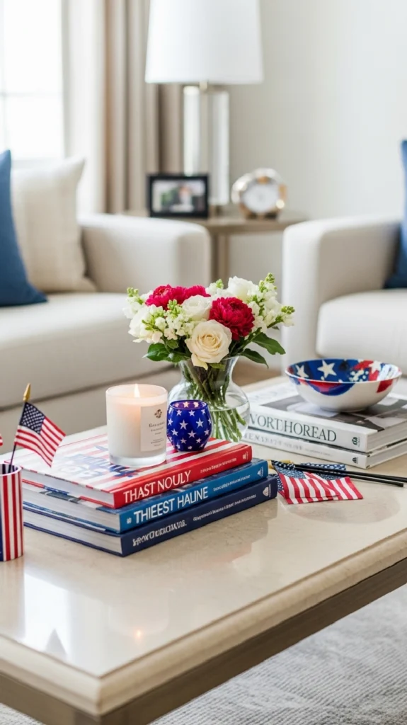 Style the Coffee Table with Coordinated Decor
