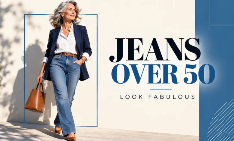 How to Wear Jeans Over 50 and Look Absolutely Fabulous