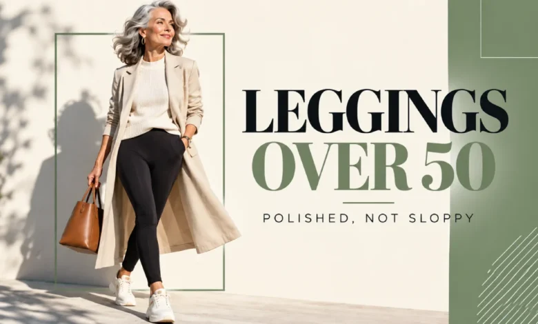 How to Wear Leggings Over 50 and Look Polished, Not Sloppy