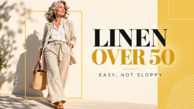 How to Wear Linen Over 50 Without Looking Like You Forgot to Iron