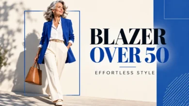 How to Wear a Blazer Over 50 So It Looks Effortless, Not Stuffy